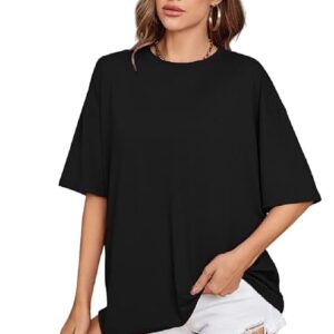 Cotton Half Sleeve Oversized T-Shirts for Women