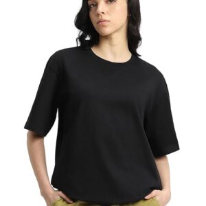Oversized Baggy Fit T-Shirt for Women Black