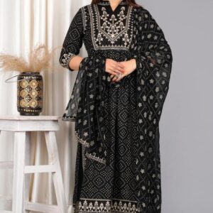Aasma - Rayon Nyra Cut Kurti With Pant and Dupatta